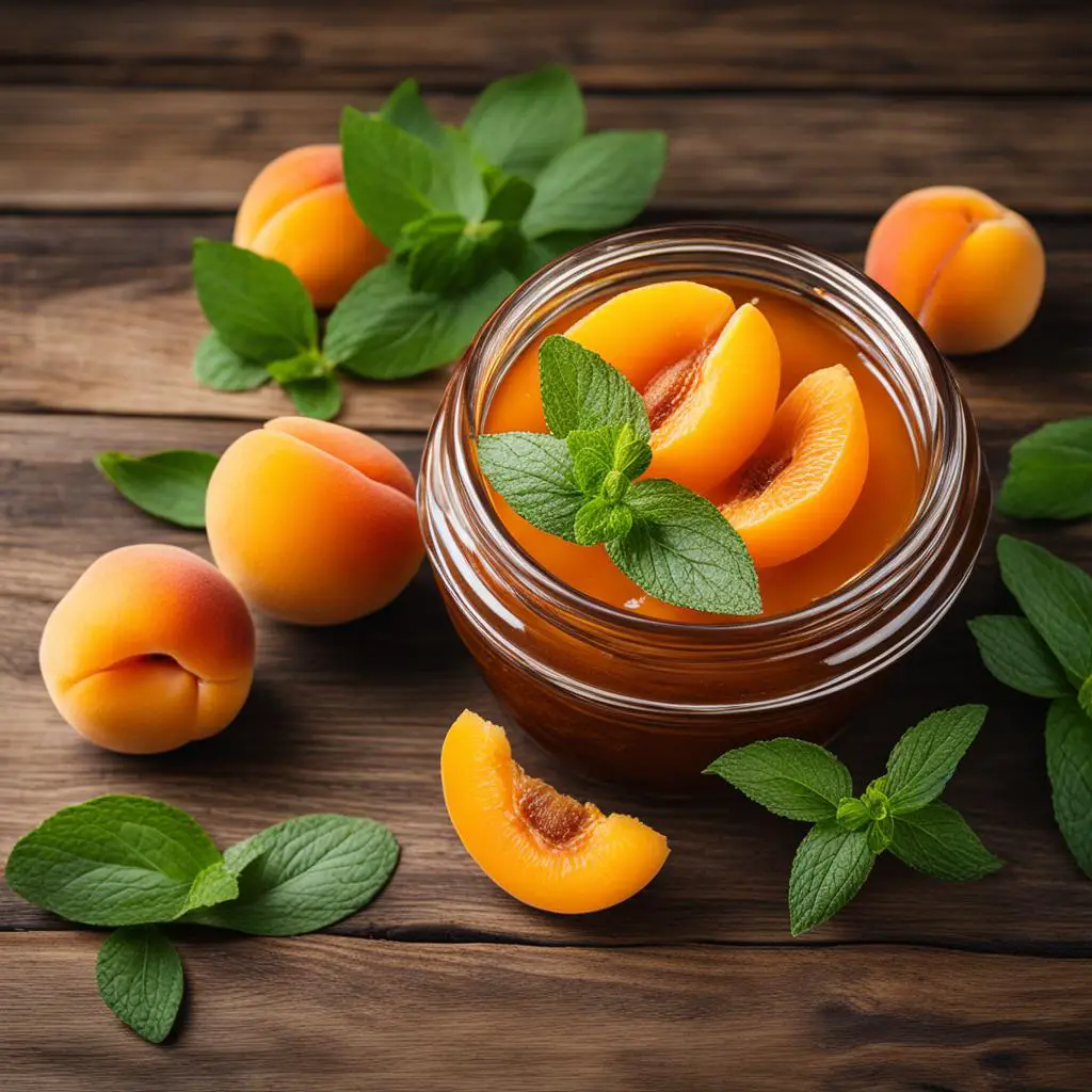 Apricot compote