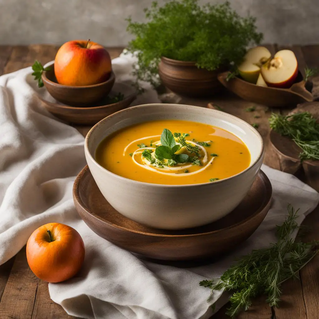Creamy Squash and Apple Soup
