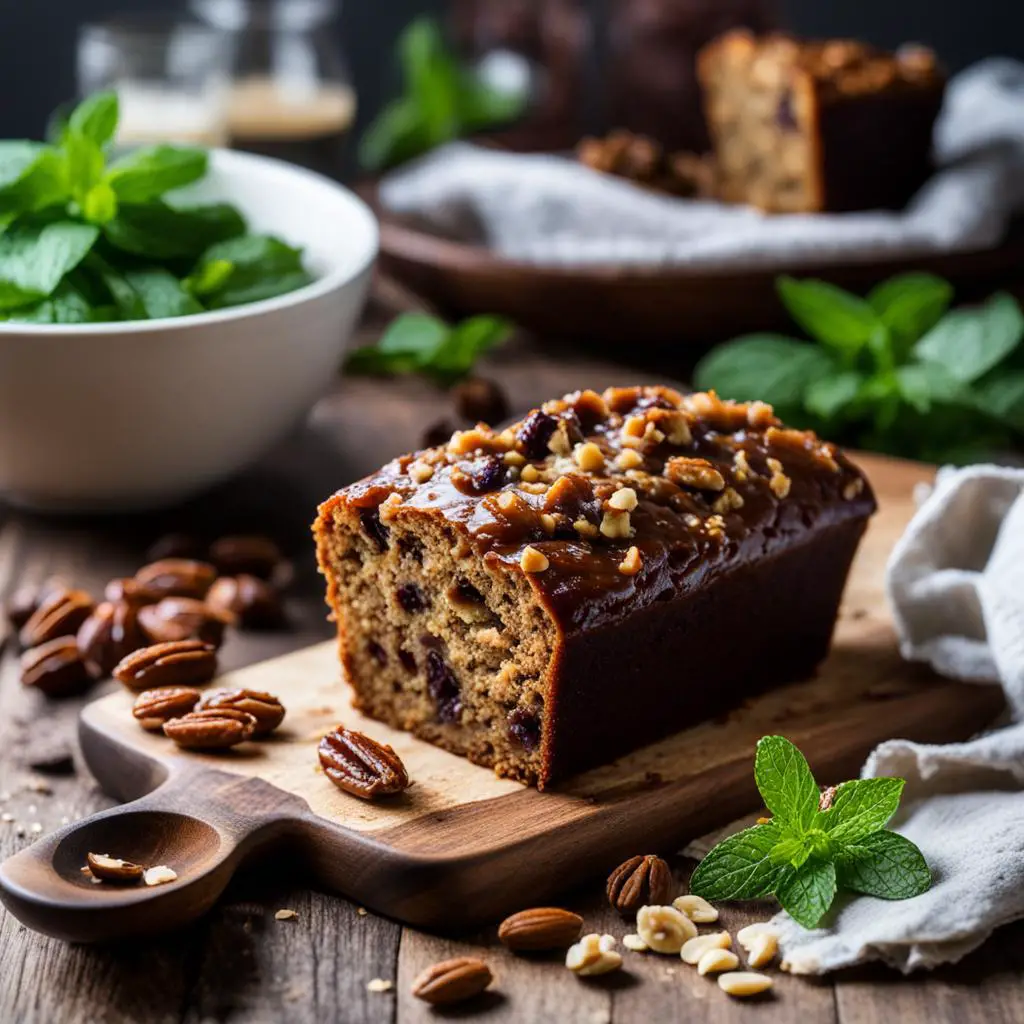 Easy Vegan Date and Walnut Loaf