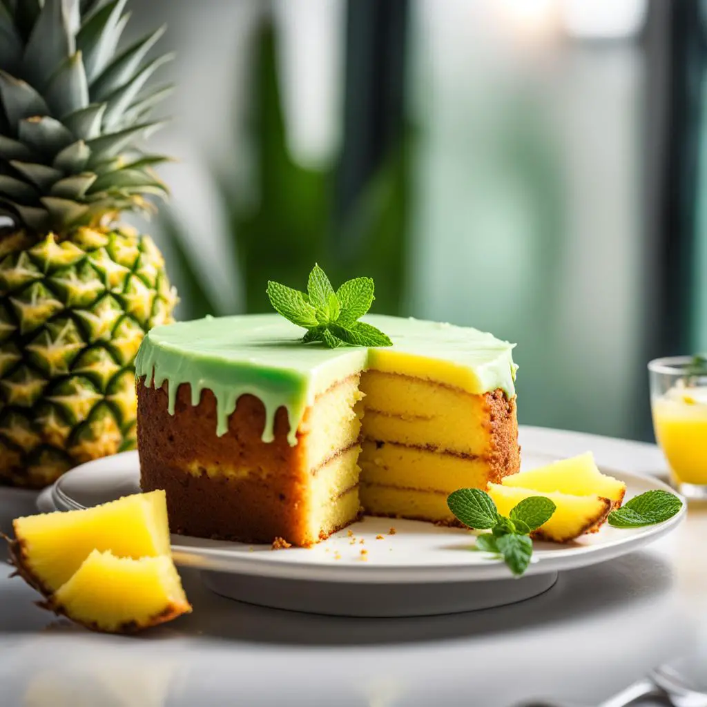 Easy pineapple cake recipe