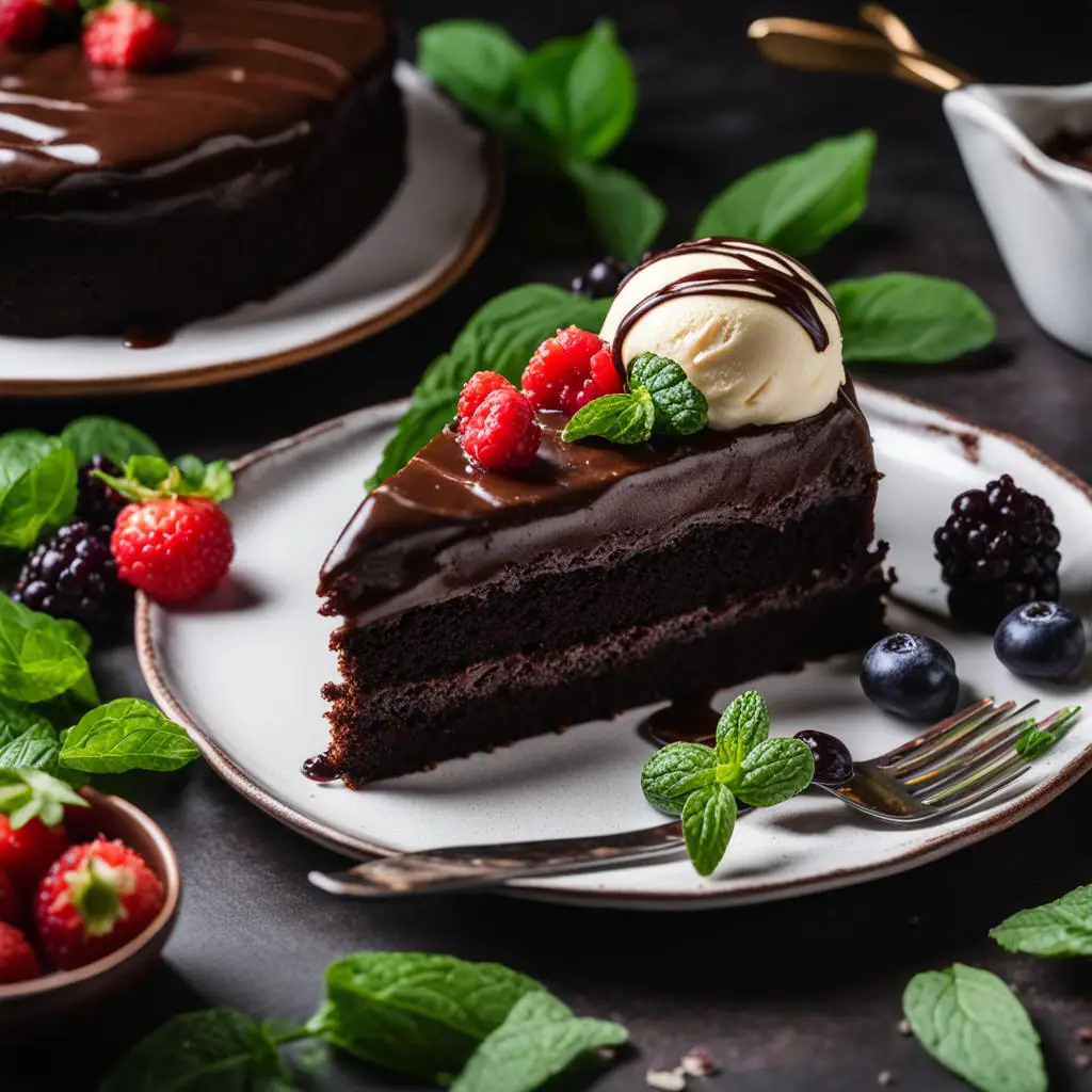 Eggplant Chocolate Cake