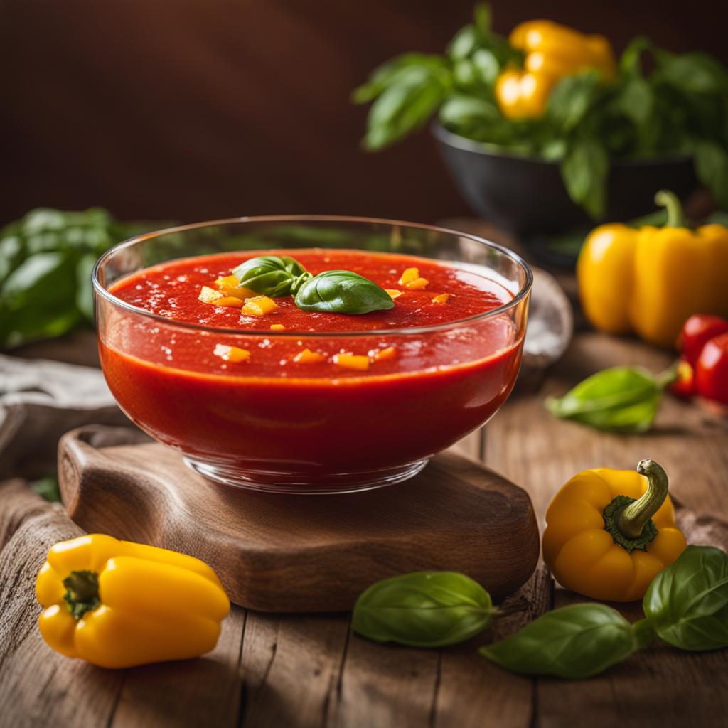 Gazpacho with Bell Peppers Recipe