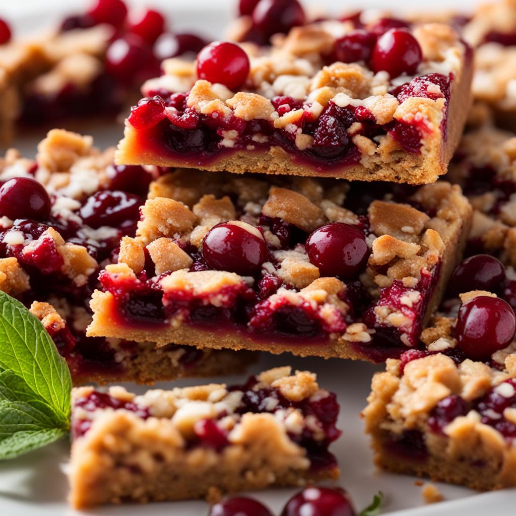 Healthy Cranberry Bars Image