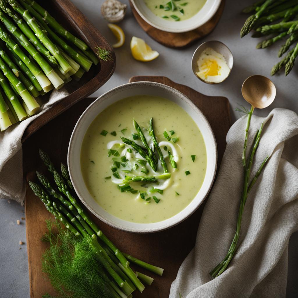 Healthy Leek Asparagus Soup