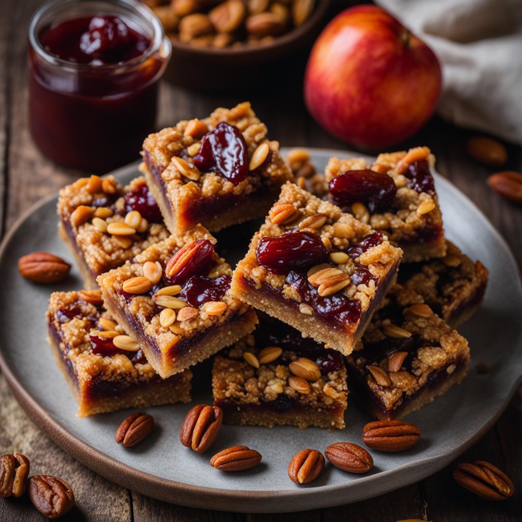 Healthy date squares