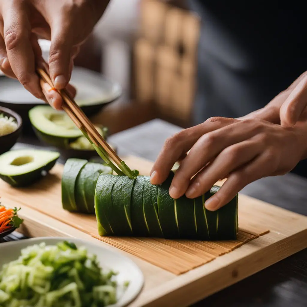 Making Vegan Sushi