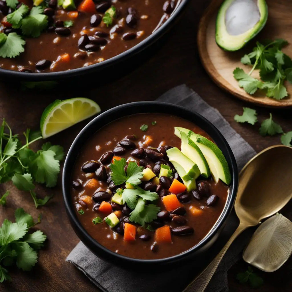 Mexican black bean soup