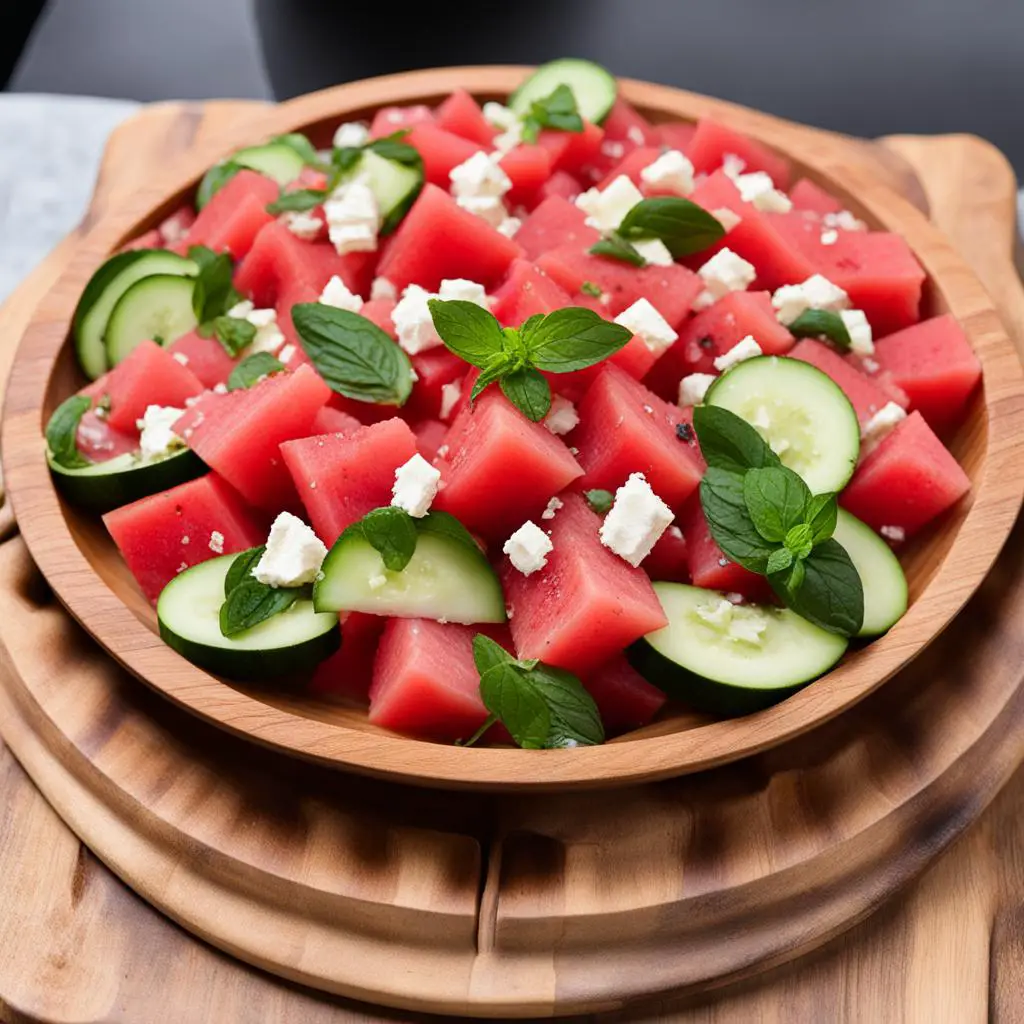 Refreshing Watermelon Salad