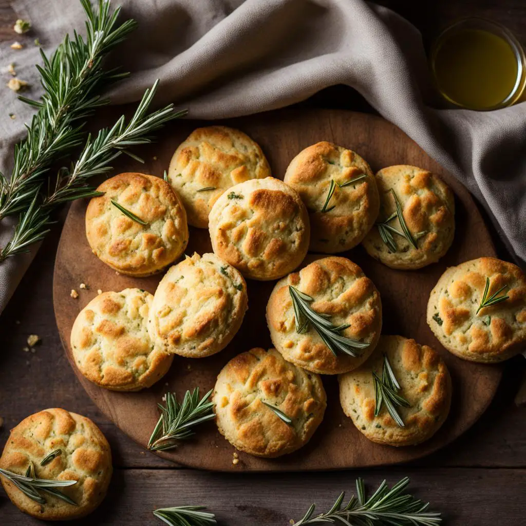 Rosemary Olive Oil Biscuits Image