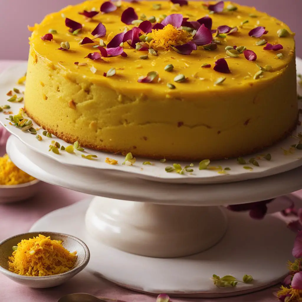 Saffron cake