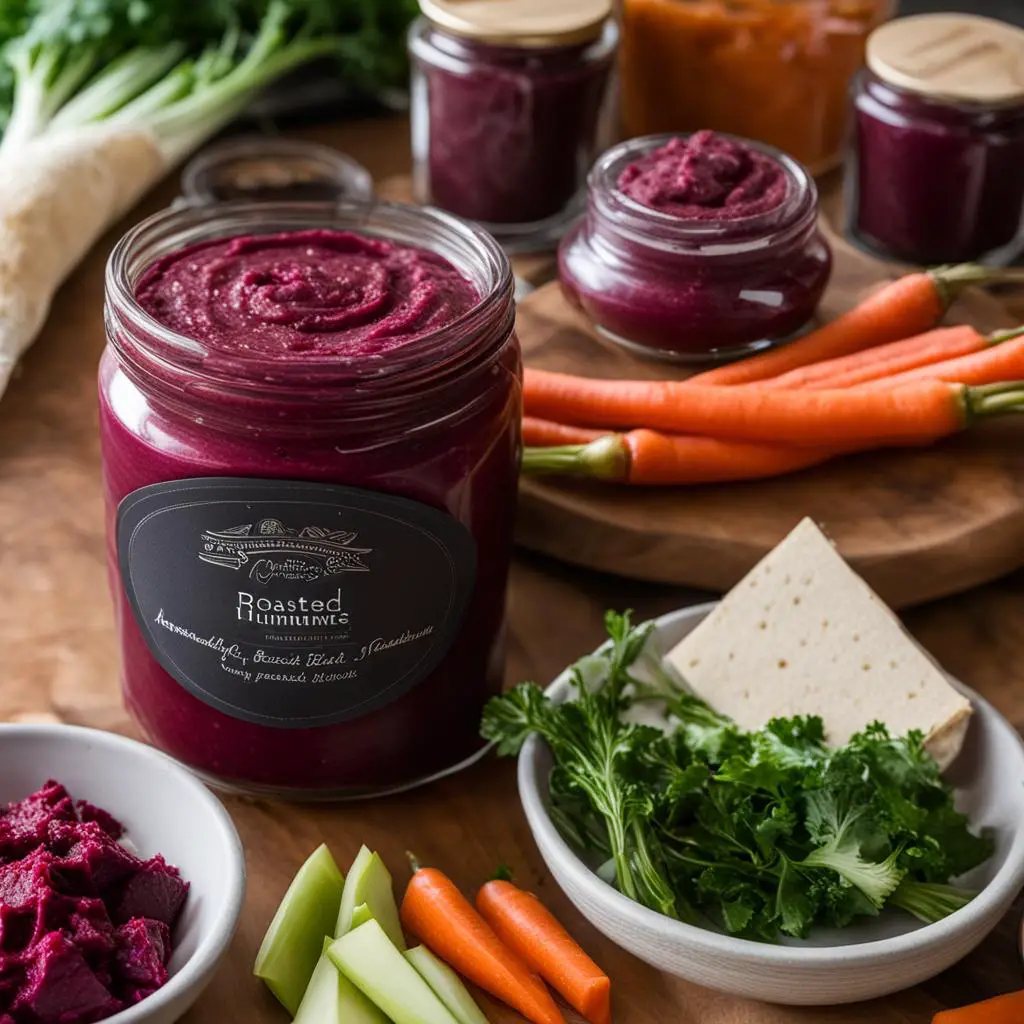 Storing and Substitutions for Roasted Beet Hummus