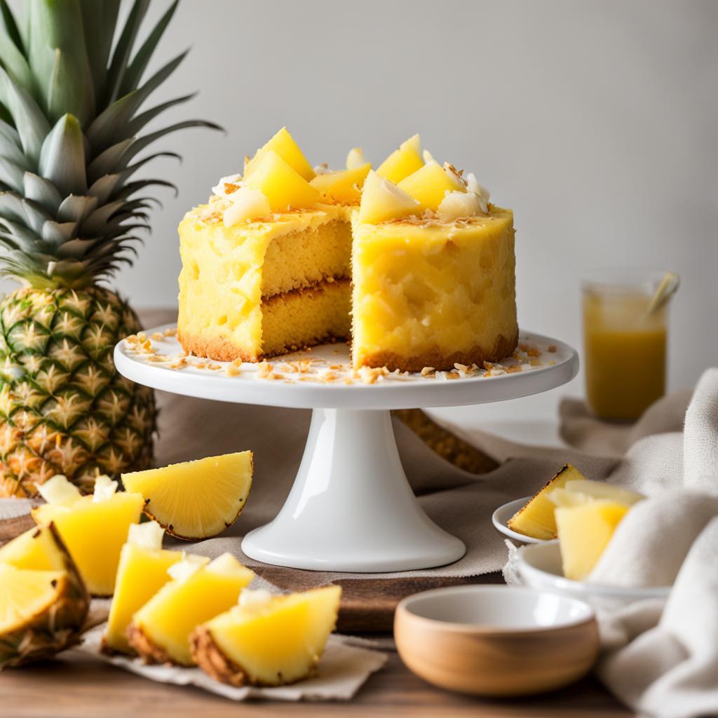 Tropical Pineapple Cake