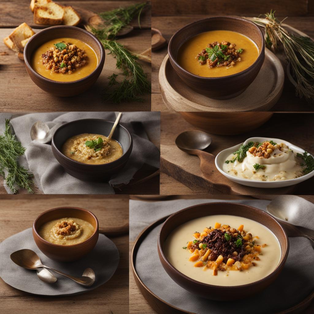 Variations of Roasted Parsnip Soup