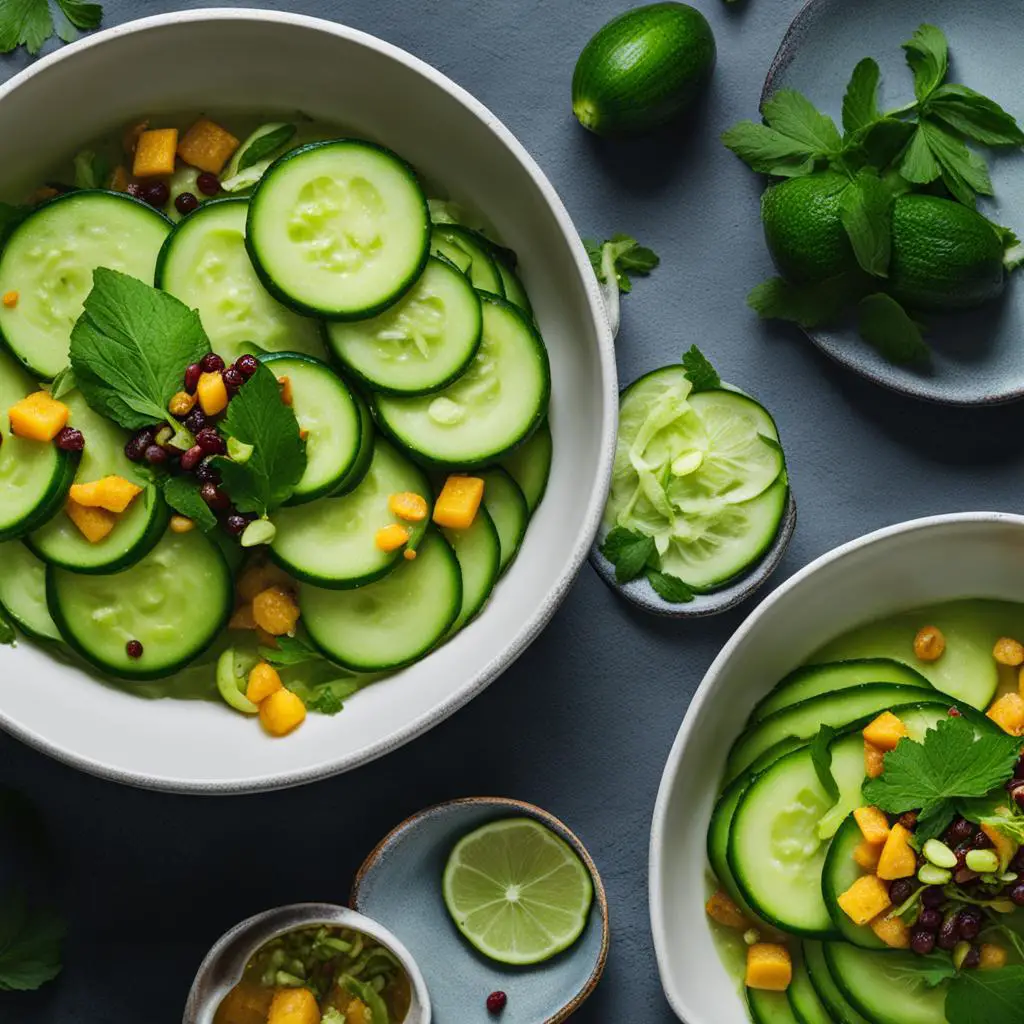 Vegan cucumber recipes