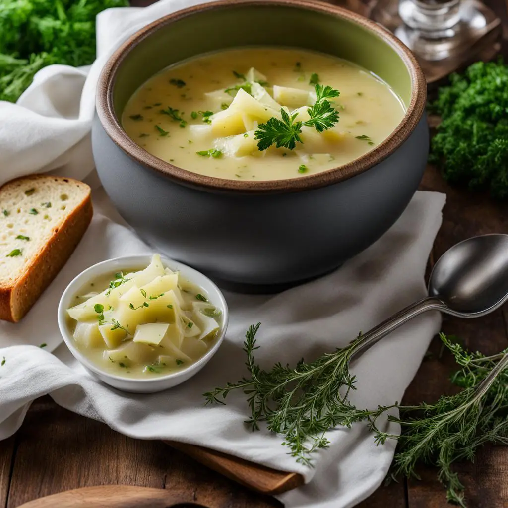 cabbage potato soup