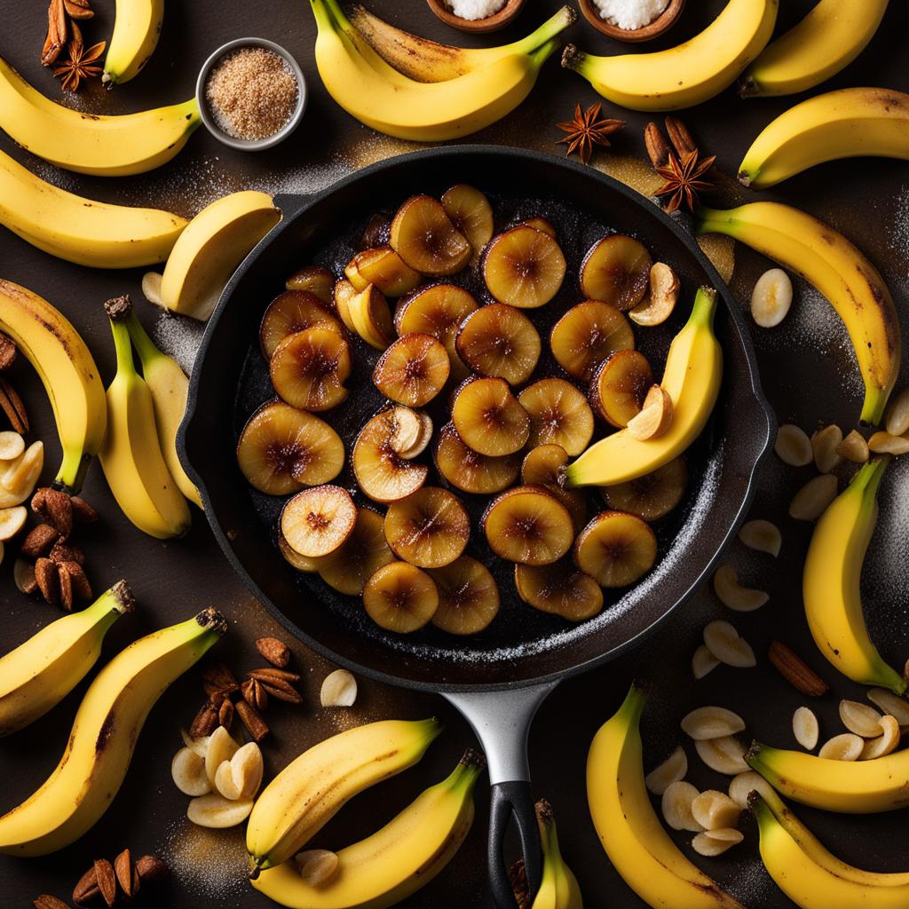 caramelized bananas