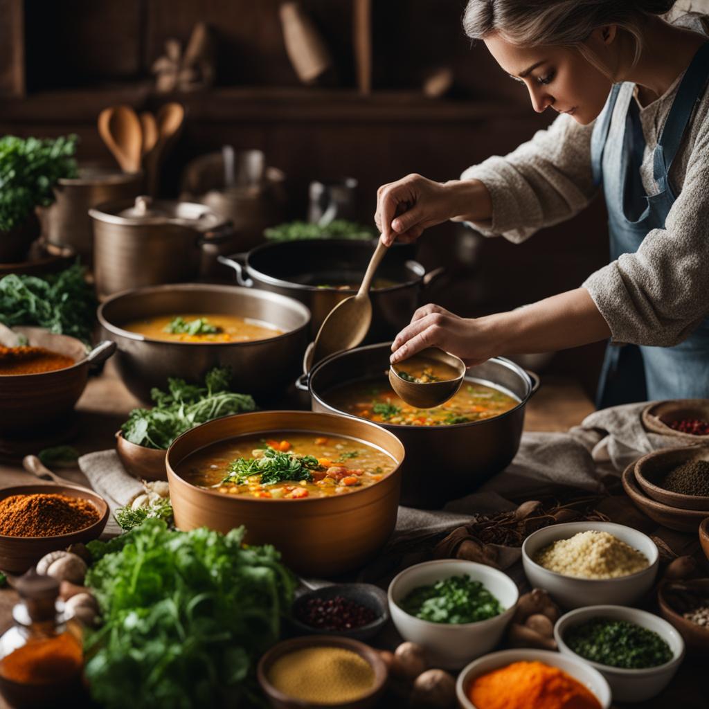customizing soup recipes