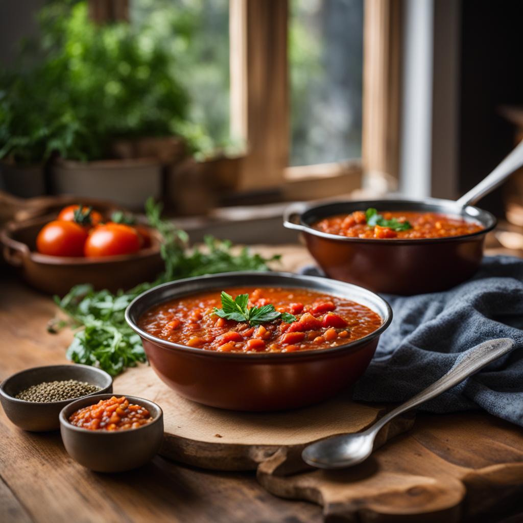 gluten-free tomato lentil stew