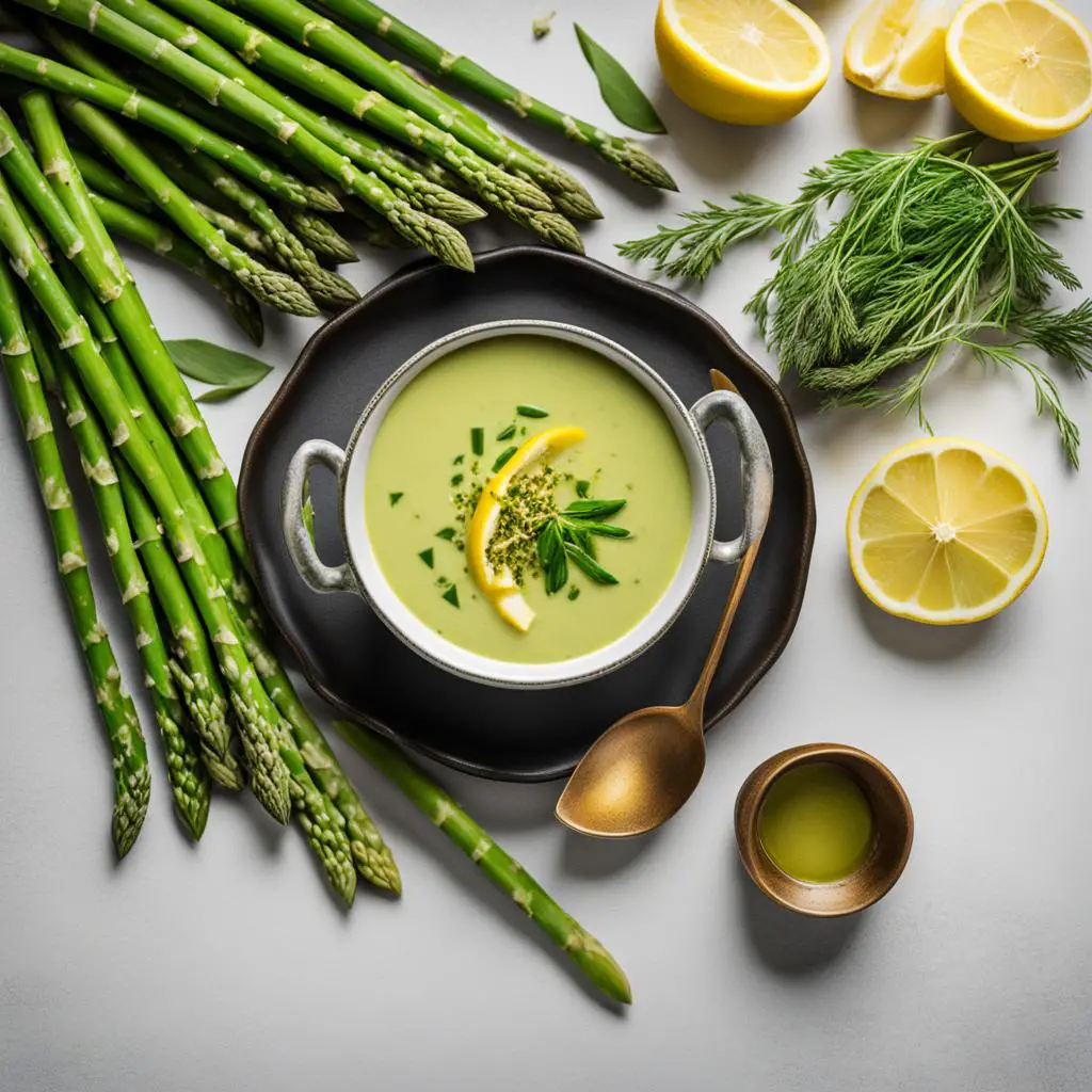 healthy asparagus soup