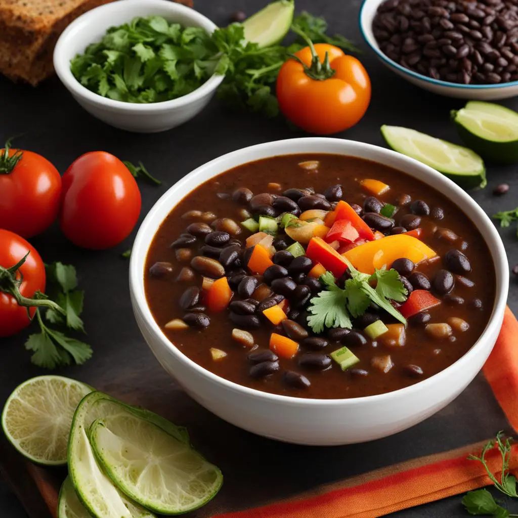 healthy black bean soup