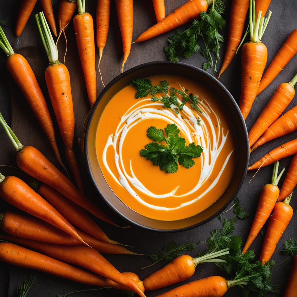 healthy carrot soup