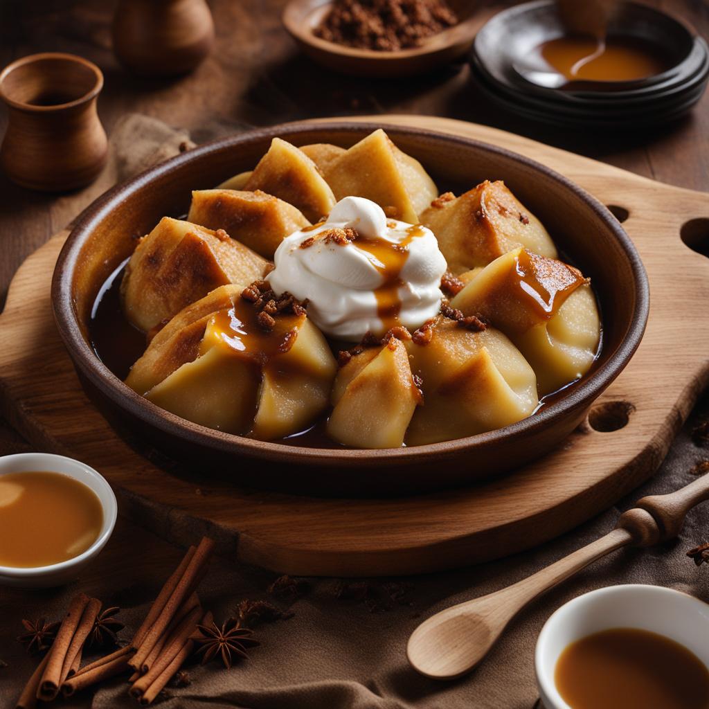homemade apple dumplings
