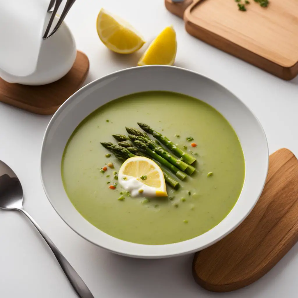 light asparagus soup