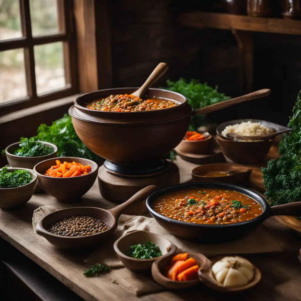 one-pot lentil stew