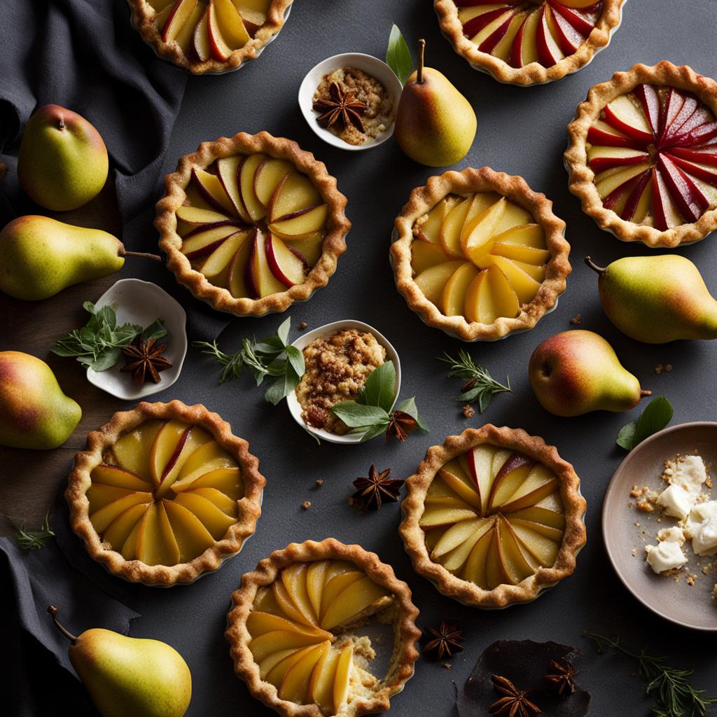 pear tart variations