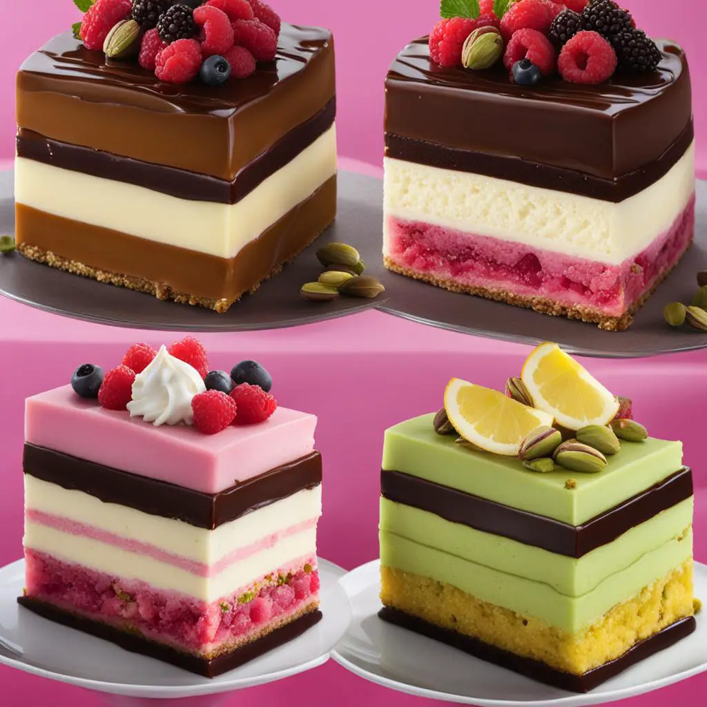 pistachio cake variations