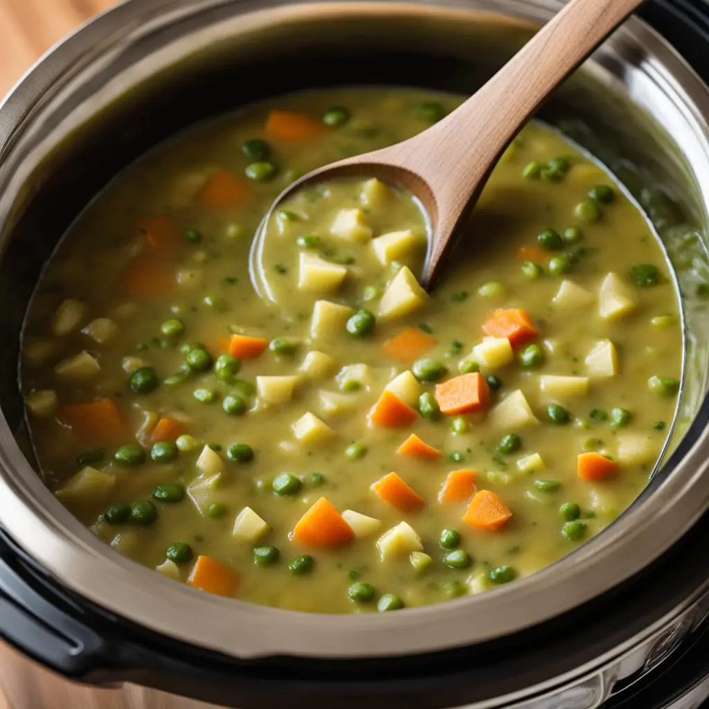 slow cooker Split Pea Soup image