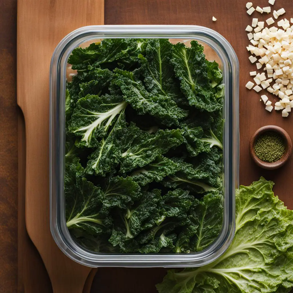 storage and shelf life of kale chips