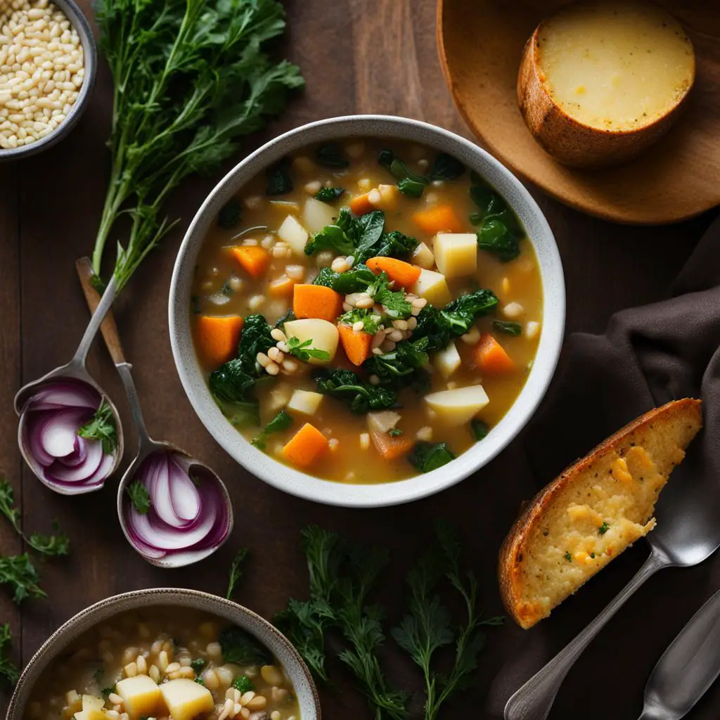 traditional Irish vegetable soup