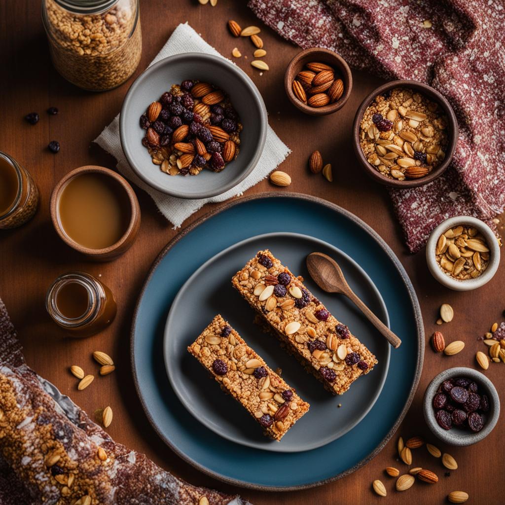 vegan granola bars as desserts