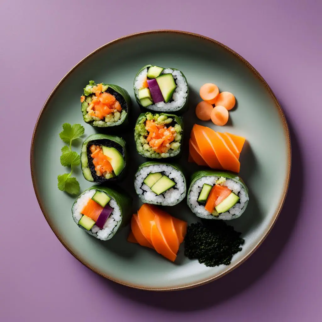 vegan sushi roll